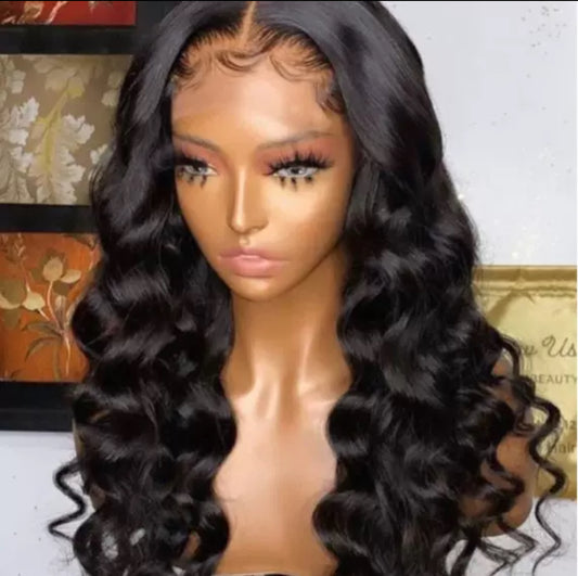 Perruque Deep Wave 13x4 – Lace Front 100% Cheveux Naturels