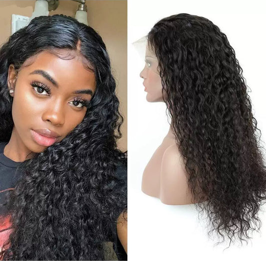 Water Wave 13x4 Lace Front Wig – Human Hair