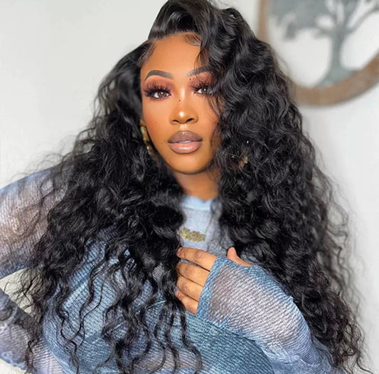 Perruque Deep Wave 5x5 - 300% Densité, 100% Cheveux Naturels | ShaiHair