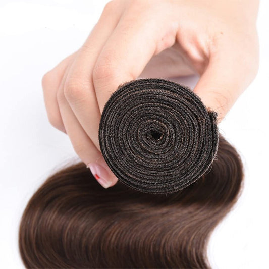 Bundles Chocolat Body Wave – 100% Cheveux Humains Naturels (#4)