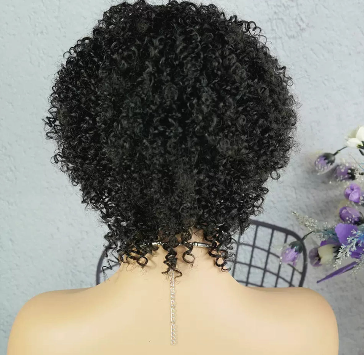 Perruque Pixie Cut – 6” Blond 613 | 100% Cheveux Humains Naturels