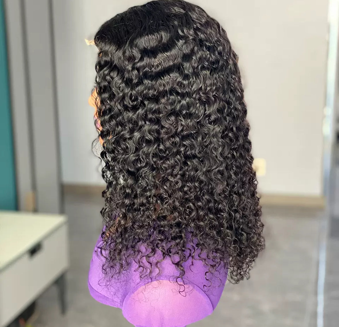 Perruque Kinky Curly – 200% Density Glueless Lace Wig Shaihair