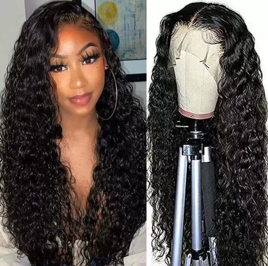 Water Wave 13x4 Lace Front Wig – Human Hair