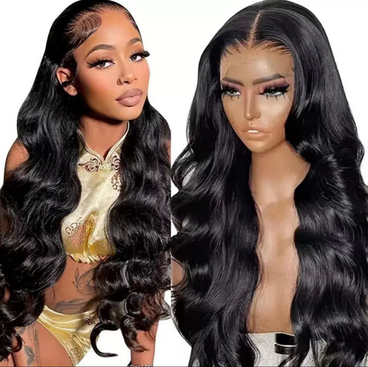 Perruque Body Wave Brésilienne 13x4 – Cheveux 100% Naturels, Haute Densité | ShaiHair