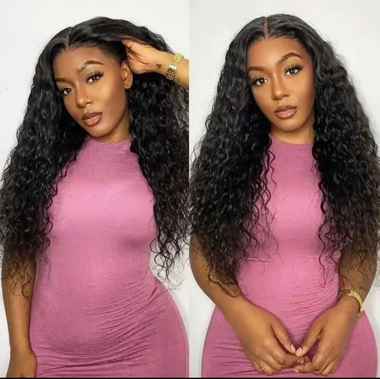 Perruque Deep Wave 5x5 - 300% Densité, 100% Cheveux Naturels | ShaiHair
