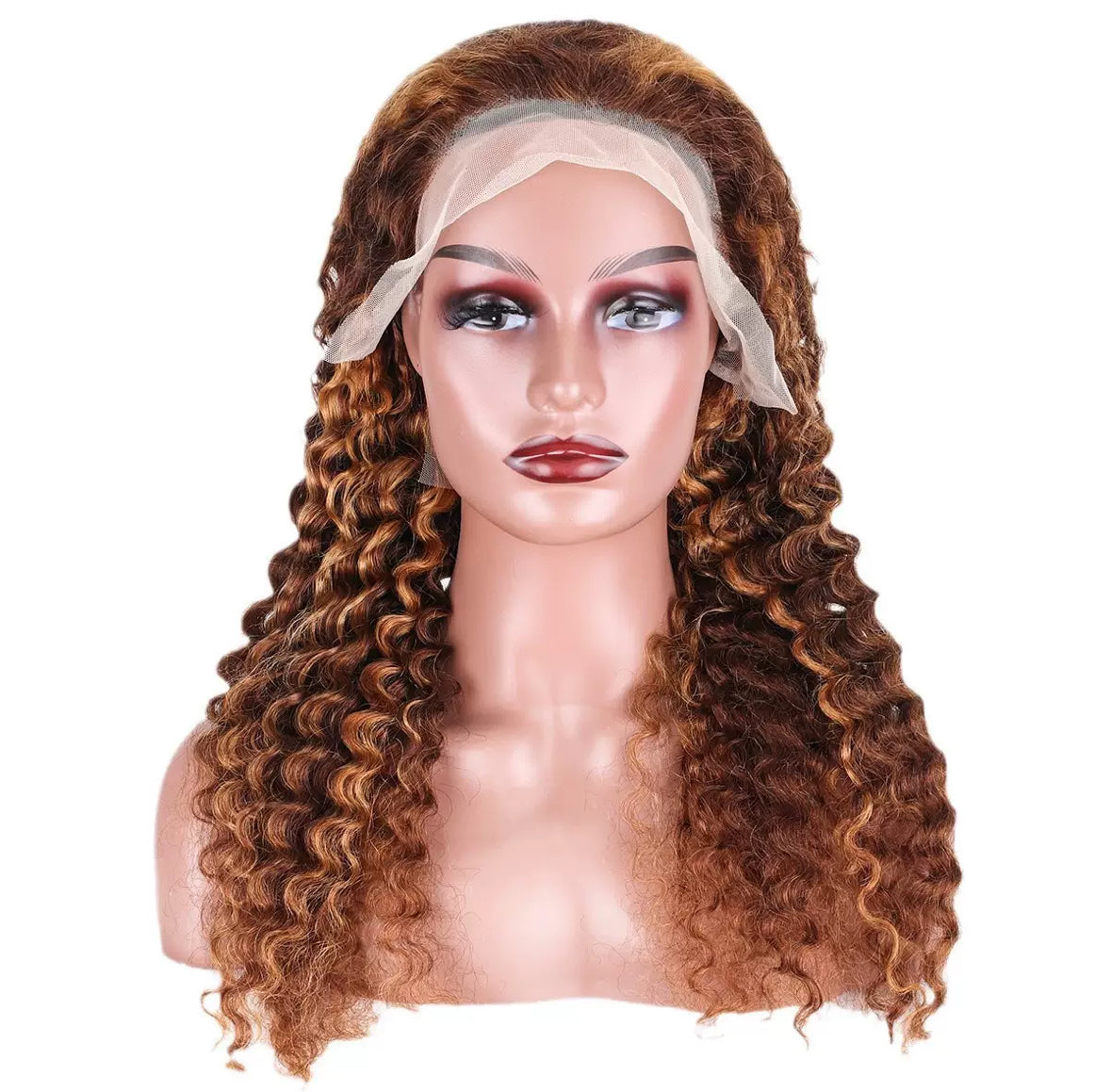 V Part Deep Wave Wig – Couleur Piano P4/27#