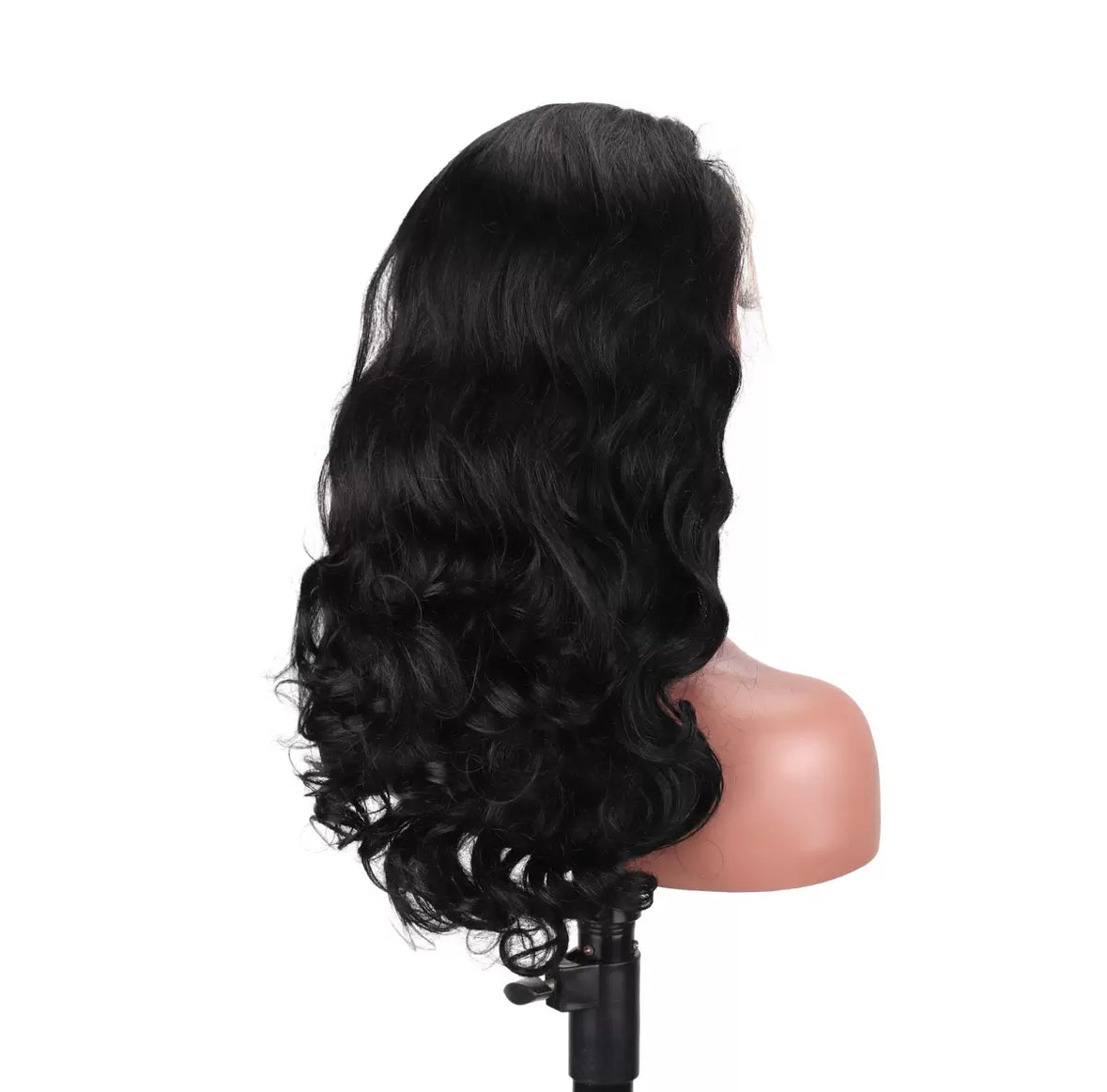 Perruque Bouclée 13x4 – Cheveux Naturels Noirs | Lace Front Wig Volume Glamour