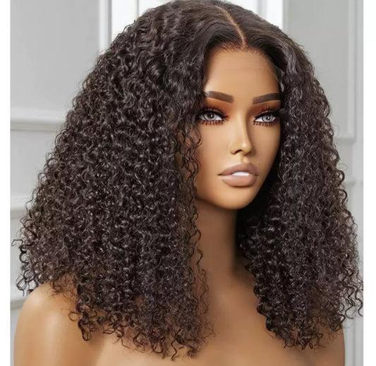 Perruque Kinky Curly – 200% Density Glueless Lace Wig Shaihair