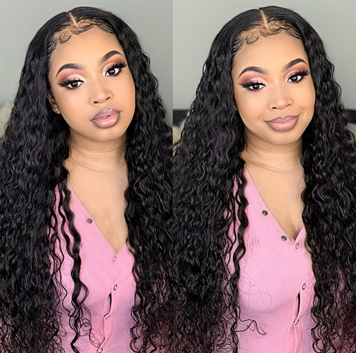 Extensions à Clips Water Wave – 8 Pièces  – 100% Cheveux Humains Naturels