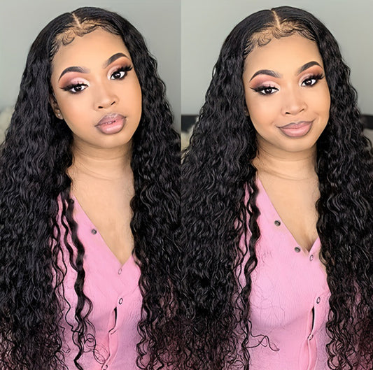 Extensions à Clips Water Wave – 8 Pièces  – 100% Cheveux Humains Naturels